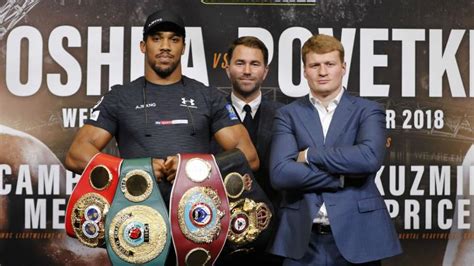Joshua vs. Povetkin: Odds, expert pick and how to bet on the .